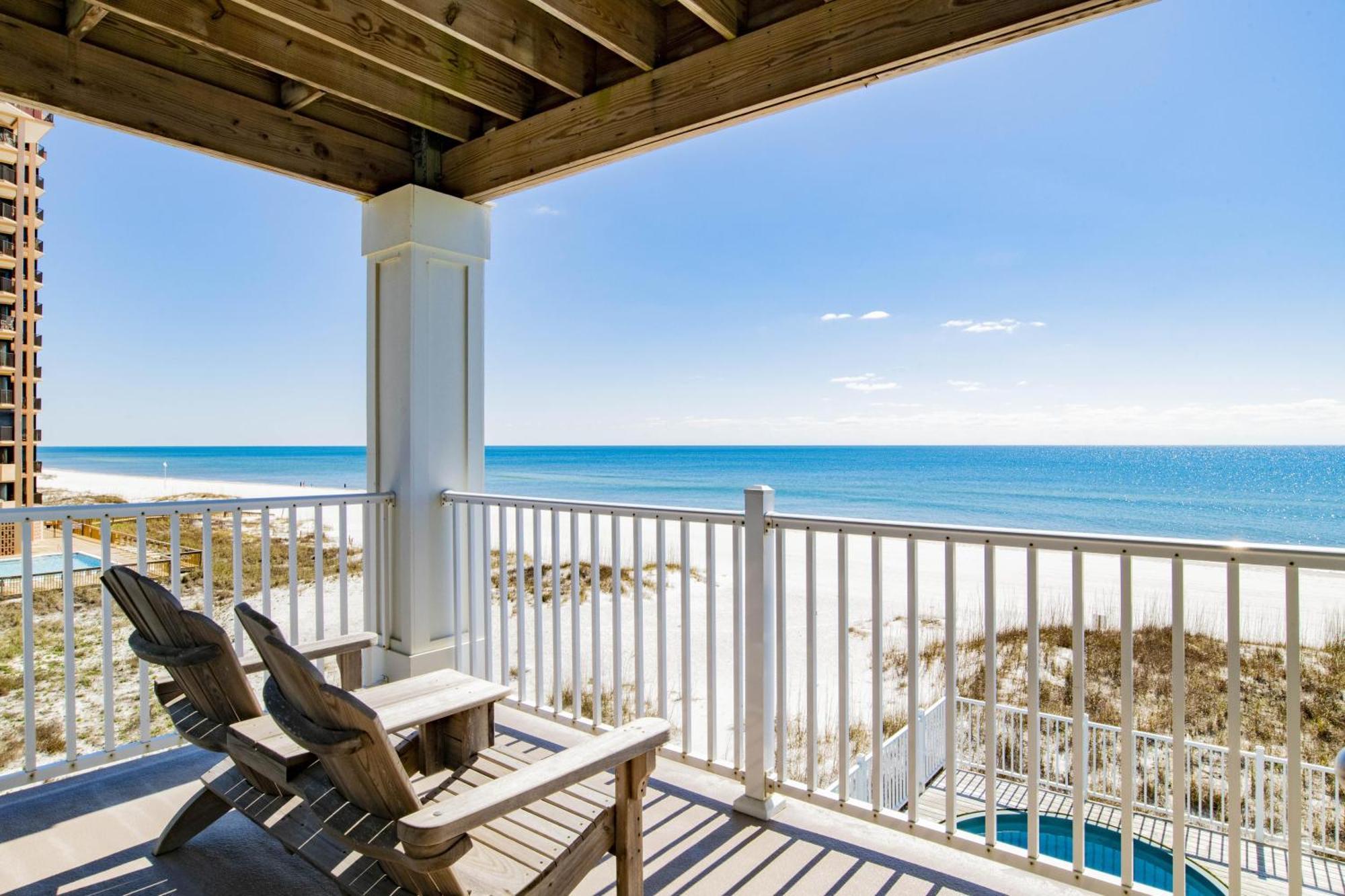 Castle In The Sand East West 2 Properties - 18 Bedrooms Orange Beach Exterior foto