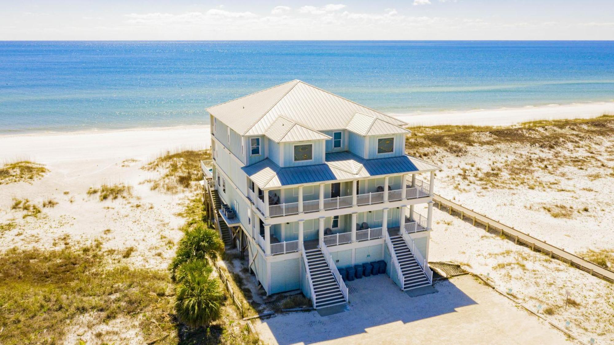 Castle In The Sand East West 2 Properties - 18 Bedrooms Orange Beach Exterior foto